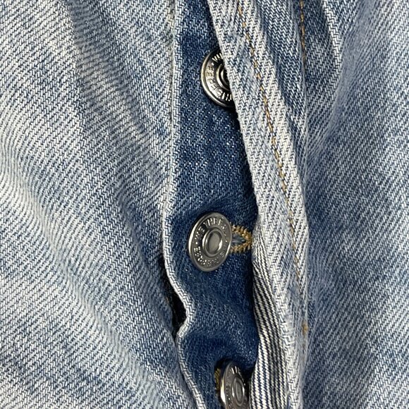 We The Free Denim Jean Shorts High Rise Size 31 Distressed Raw Hem - Picture 3 of 7